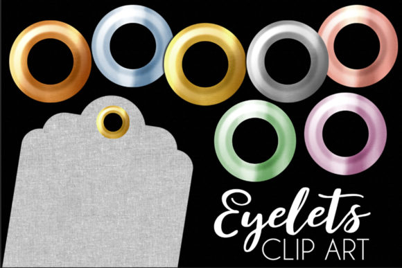 Download Metallic Eyelets Clip Art / Overlays - Clip art Collection