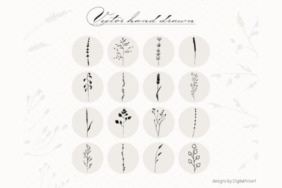 Download Botanical Clip Art EPS Botanical Illustr - Clip art Collection